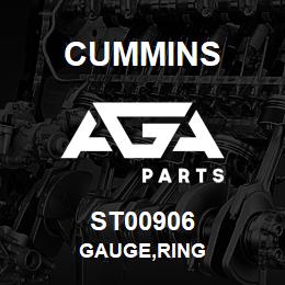 ST00906 Cummins GAUGE,RING | AGA Parts