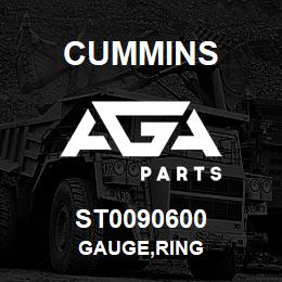 ST0090600 Cummins GAUGE,RING | AGA Parts