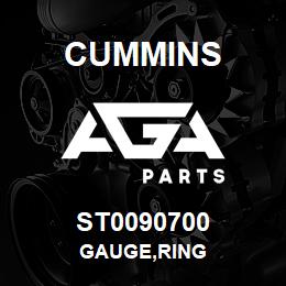 ST0090700 Cummins GAUGE,RING | AGA Parts