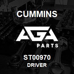 ST00970 Cummins DRIVER | AGA Parts