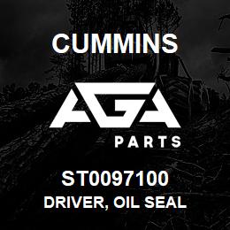 ST0097100 Cummins DRIVER, OIL SEAL | AGA Parts