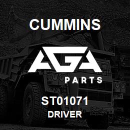 ST01071 Cummins DRIVER | AGA Parts