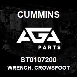 ST0107200 Cummins WRENCH, CROWSFOOT | AGA Parts