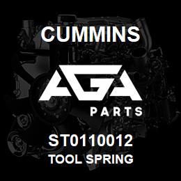 ST0110012 Cummins TOOL SPRING | AGA Parts