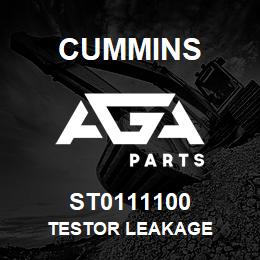 ST0111100 Cummins TESTOR LEAKAGE | AGA Parts