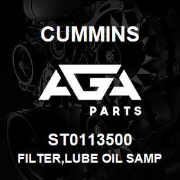 ST0113500 Cummins FILTER,LUBE OIL SAMPLING | AGA Parts