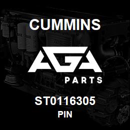 ST0116305 Cummins PIN | AGA Parts