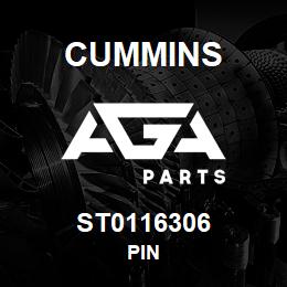 ST0116306 Cummins PIN | AGA Parts