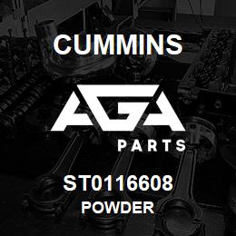 ST0116608 Cummins POWDER | AGA Parts