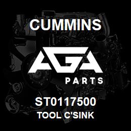 ST0117500 Cummins TOOL C'SINK | AGA Parts