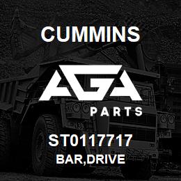 ST0117717 Cummins BAR,DRIVE | AGA Parts