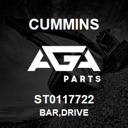 ST0117722 Cummins BAR,DRIVE | AGA Parts