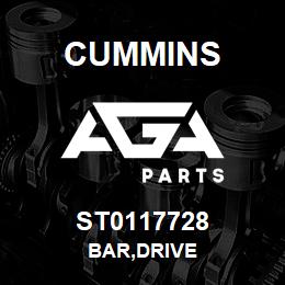 ST0117728 Cummins BAR,DRIVE | AGA Parts