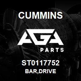 ST0117752 Cummins BAR,DRIVE | AGA Parts