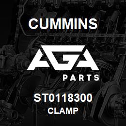 ST0118300 Cummins CLAMP | AGA Parts