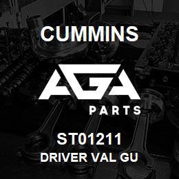 ST01211 Cummins DRIVER VAL GU | AGA Parts