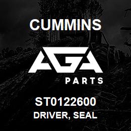 ST0122600 Cummins DRIVER, SEAL | AGA Parts