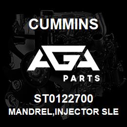 ST0122700 Cummins MANDREL,INJECTOR SLEEVE | AGA Parts