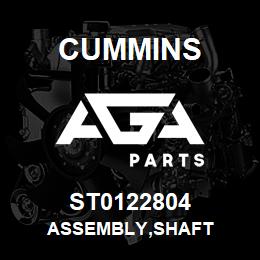 ST0122804 Cummins ASSEMBLY,SHAFT | AGA Parts