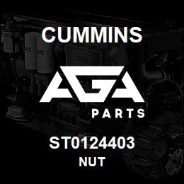 ST0124403 Cummins NUT | AGA Parts