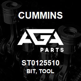 ST0125510 Cummins BIT, TOOL | AGA Parts