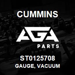 ST0125708 Cummins GAUGE, VACUUM | AGA Parts