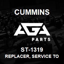 ST-1319 Cummins REPLACER, SERVICE TOOL | AGA Parts