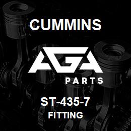 ST-435-7 Cummins FITTING | AGA Parts