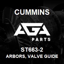 ST663-2 Cummins Arbors, Valve Guide | AGA Parts