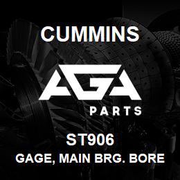 ST906 Cummins Gage, Main Brg. Bore Ring | AGA Parts