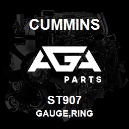 ST907 Cummins GAUGE,RING | AGA Parts