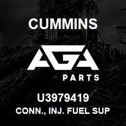 U3979419 Cummins Conn., Inj. fuel supply | AGA Parts