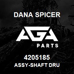 4205185 Dana ASSY-SHAFT DRU | AGA Parts