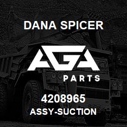 4208965 Dana ASSY-SUCTION | AGA Parts