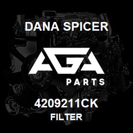 4209211CK Dana FILTER | AGA Parts