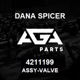 4211199 Dana ASSY-VALVE | AGA Parts