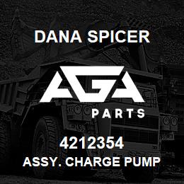4212354 Dana ASSY. CHARGE PUMP | AGA Parts