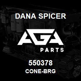 550378 Dana CONE-BRG | AGA Parts