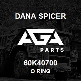 60K40700 Dana O RING | AGA Parts