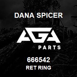 666542 Dana RET RING | AGA Parts