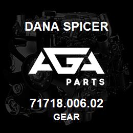 71718.006.02 Dana GEAR | AGA Parts