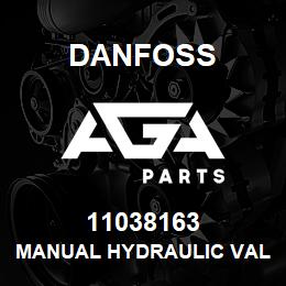 11038163 Danfoss MANUAL HYDRAULIC VALVE | AGA Parts