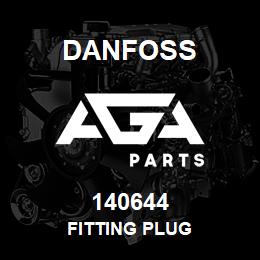 140644 Danfoss FITTING PLUG | AGA Parts