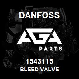 1543115 Danfoss BLEED VALVE | AGA Parts