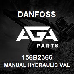 156B2366 Danfoss MANUAL HYDRAULIC VALVE | AGA Parts