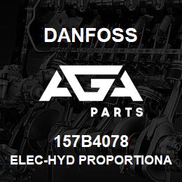 157B4078 Danfoss ELEC-HYD PROPORTIONAL VALVE | AGA Parts