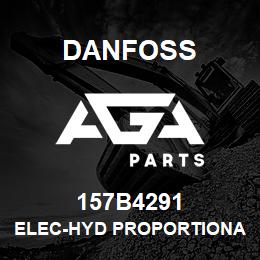 157B4291 Danfoss ELEC-HYD PROPORTIONAL VALVE | AGA Parts