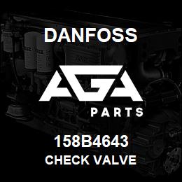 158B4643 Danfoss CHECK VALVE | AGA Parts