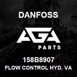 158B8907 Danfoss FLOW CONTROL HYD. VALVE | AGA Parts