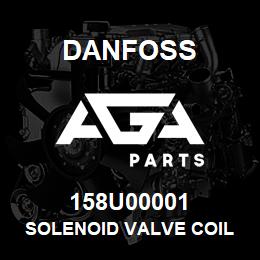 158U00001 Danfoss SOLENOID VALVE COIL | AGA Parts